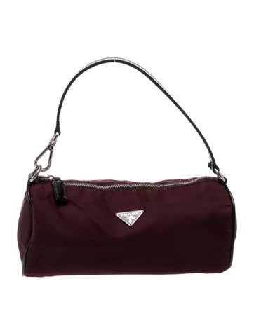 Tessuto Nylon Top Handle Bag
