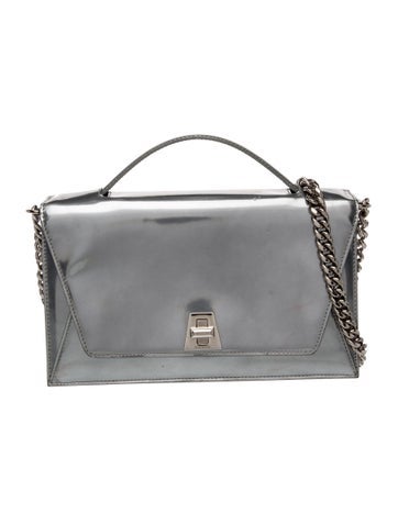 Akris Patent Leather Crossbody Bag