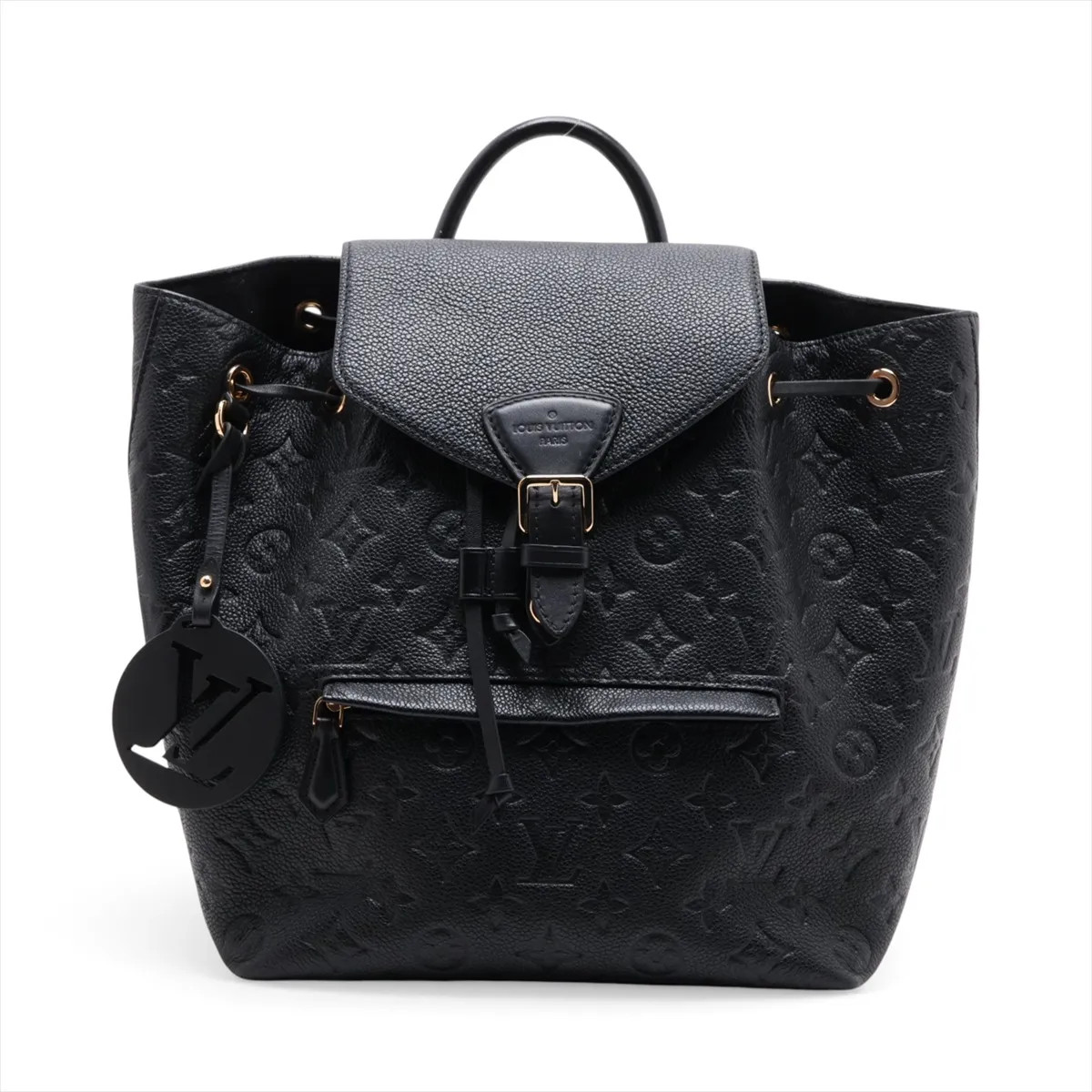 Louis Vuitton monogram empreinte Montsouris PM M45205 Black There was an RFID re