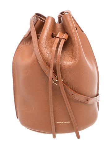 Mansur Gavriel Leather Bucket Bag
