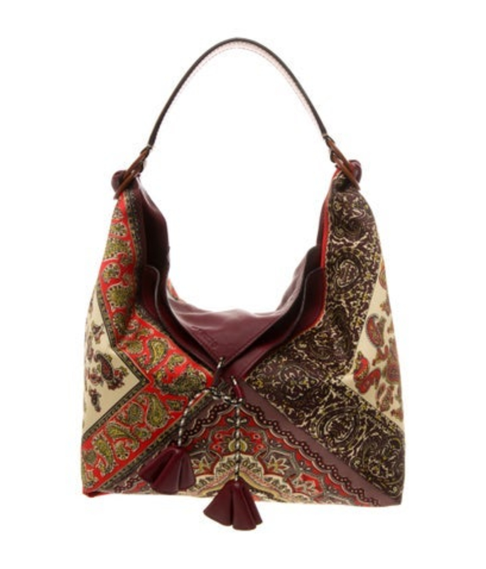 Etro Satin Hobo