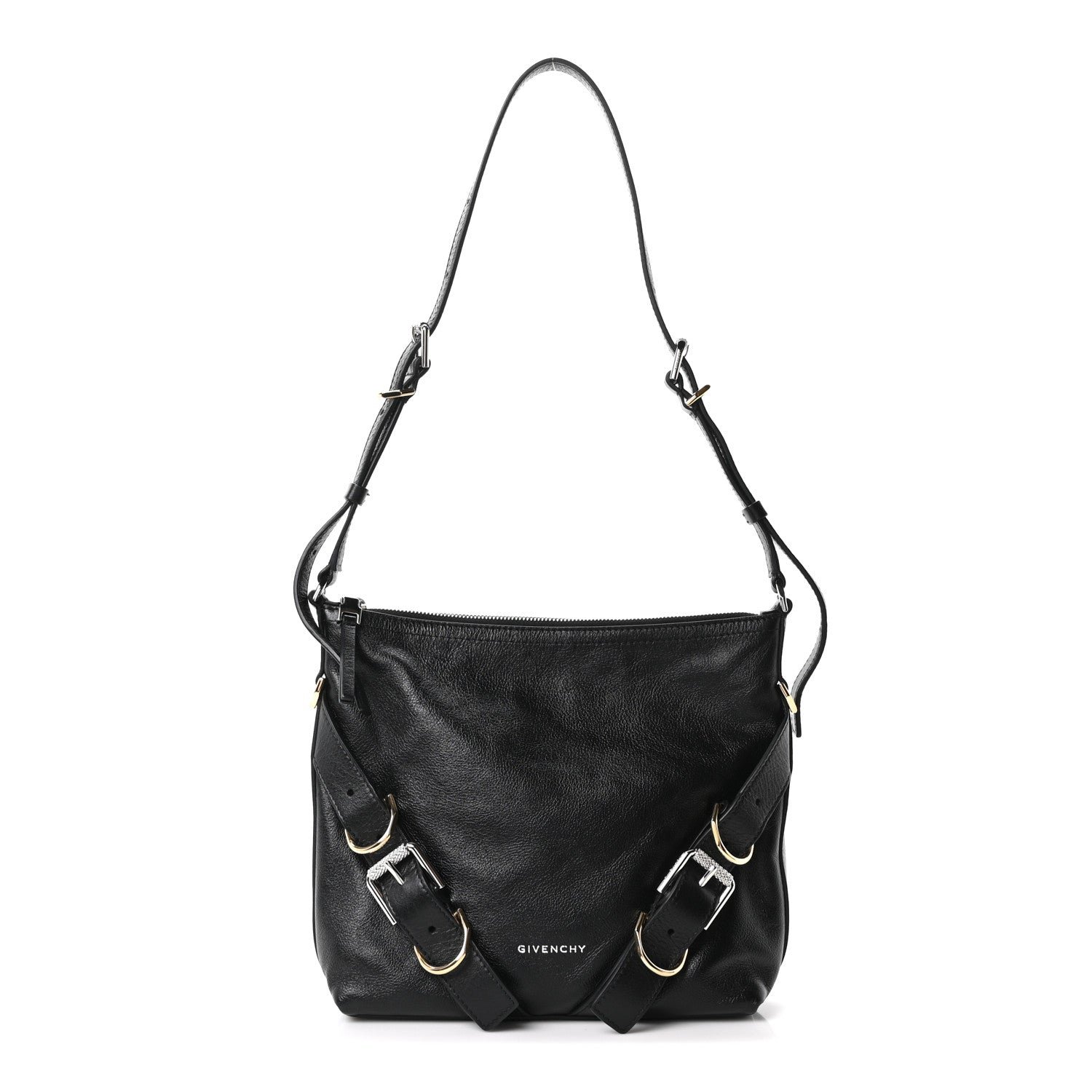 Givenchy Calfskin Small Voyou Bag Black