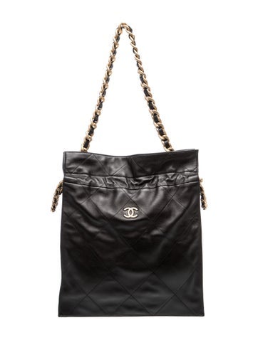 Chanel Lambskin Shopping Tote