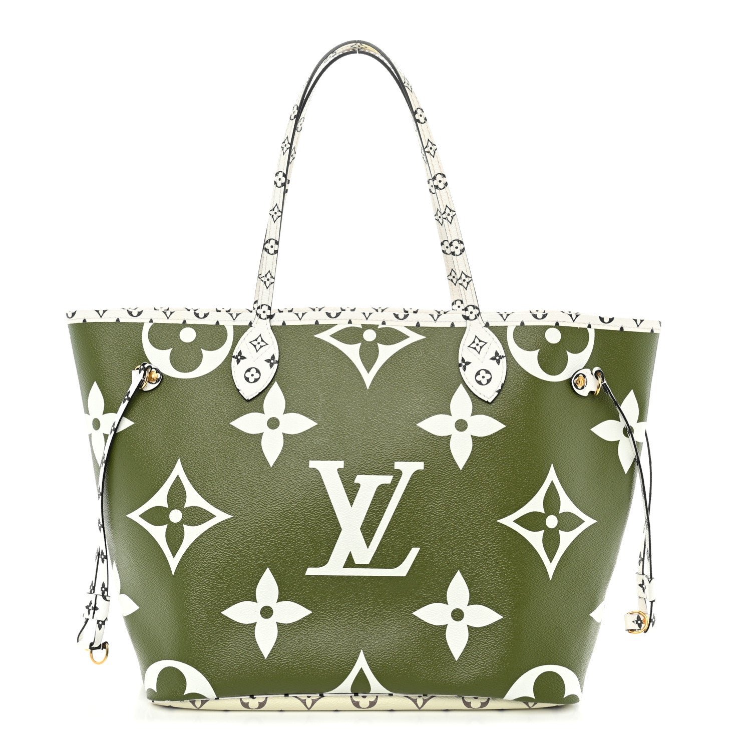 Louis Vuitton Monogram Giant Neverfull MM Kaki