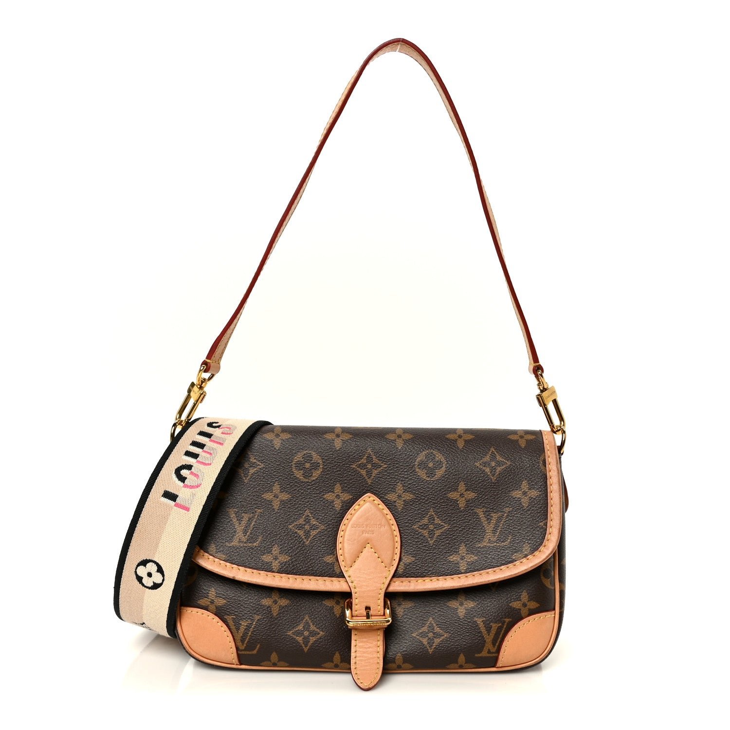 Louis Vuitton Louis Vuitton Monogram Diane Black