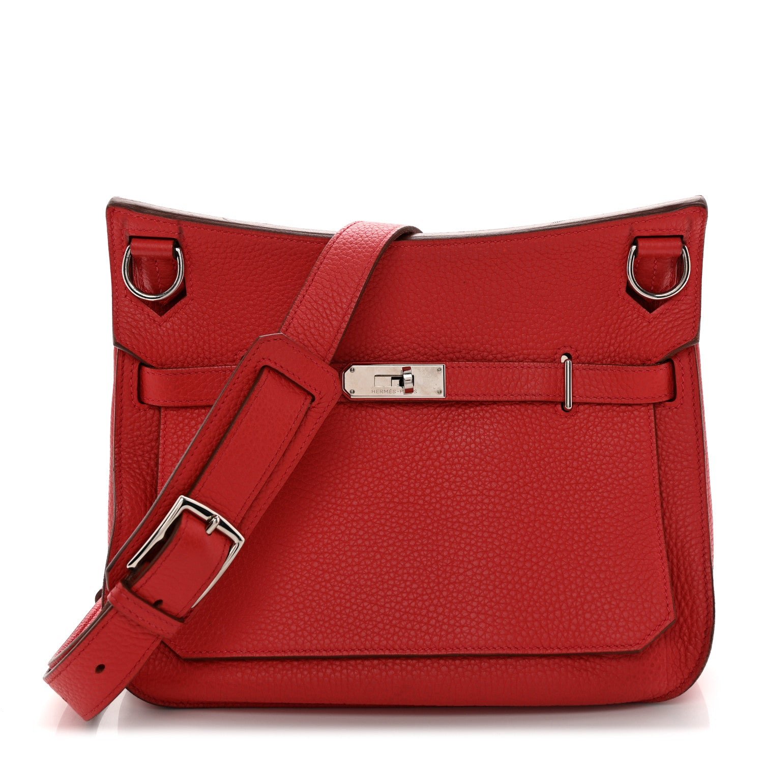 Hermes Taurillon Clemence Jypsiere 28 Geranium