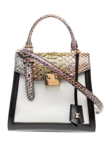 LV Monogram Python LV Arch PM