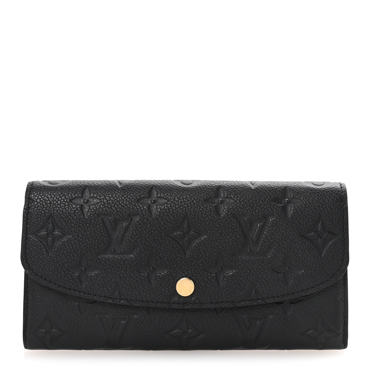 Louis Vuitton Empreinte Emilie Wallet Black Dune