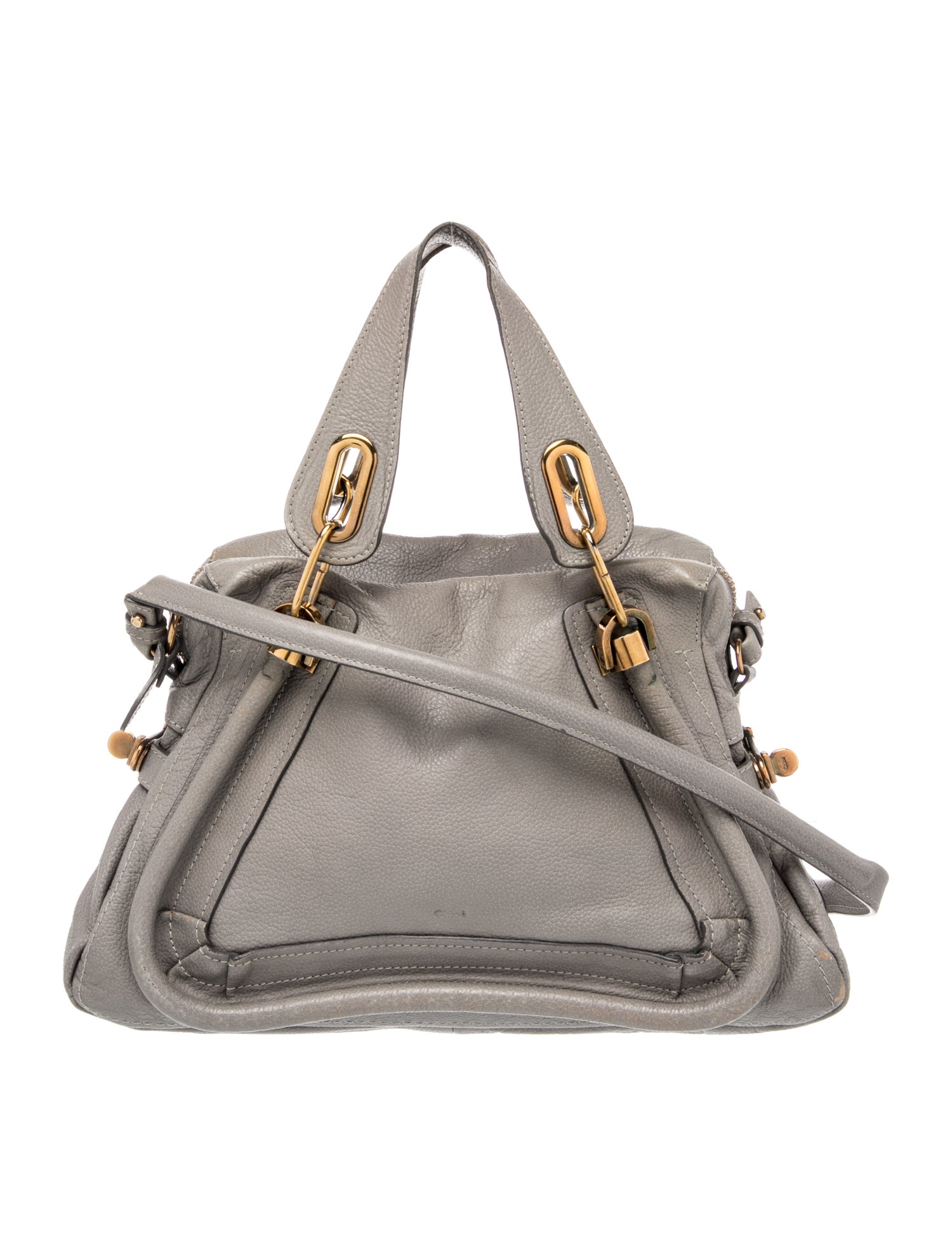 Leather Top Handle Bag