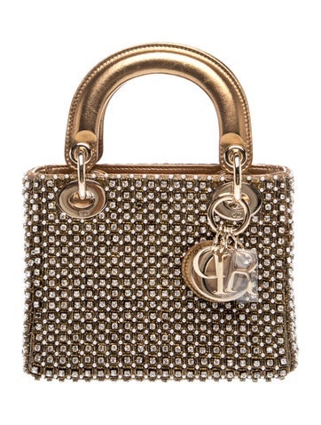 Dior Crystal Lady Dior Mini