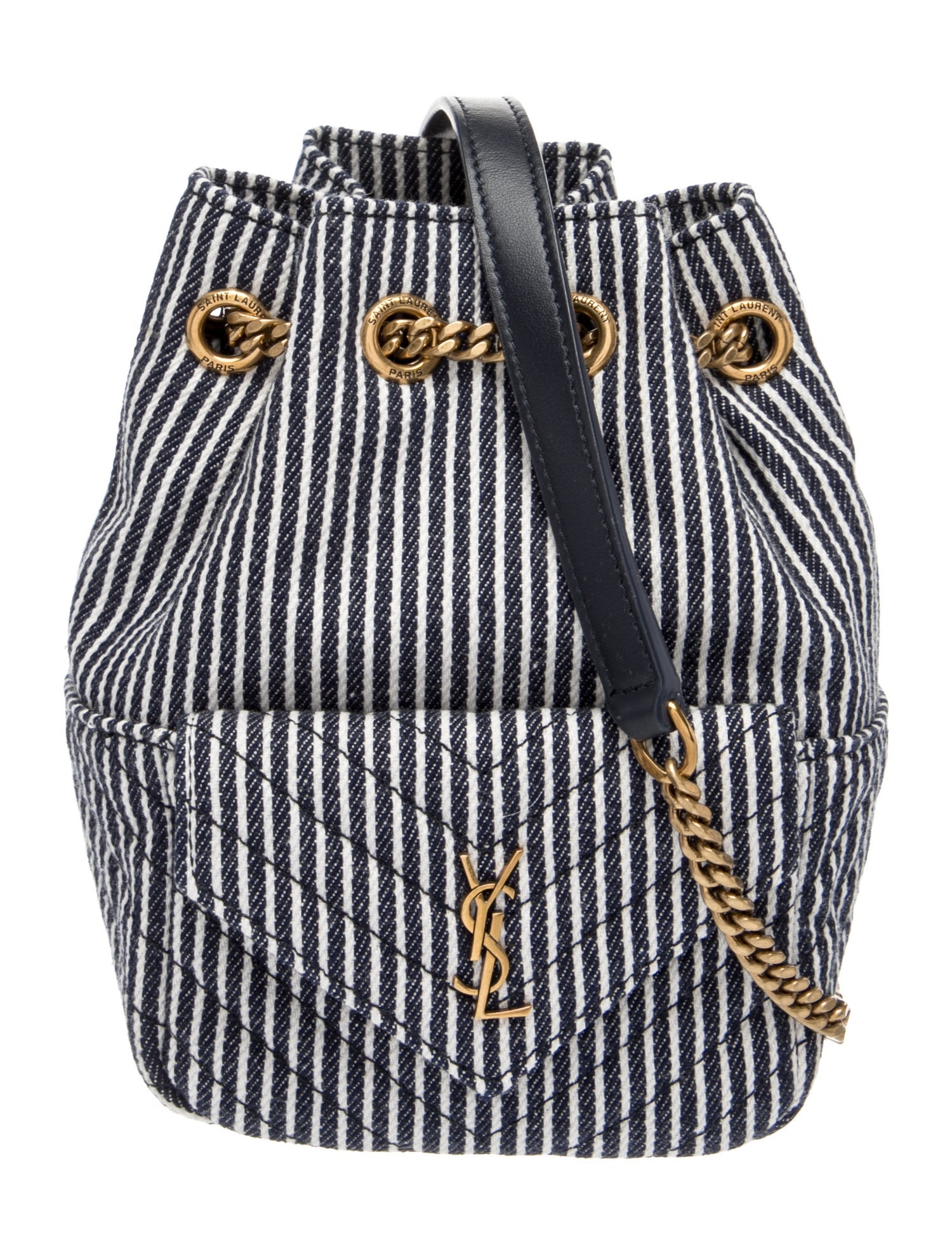 Saint Laurent Chevron Joe Mini