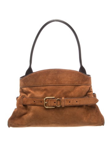 Suede Shoulder Bag