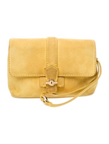 Suede Clutch
