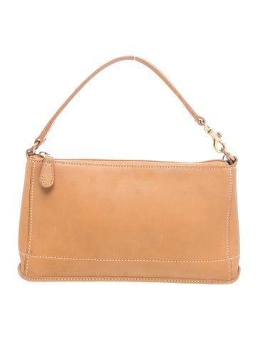Leather Top Handle Bag