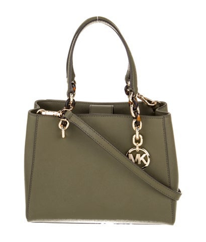 Michael Kors Kors Saffiano Leather Shoulder Bag