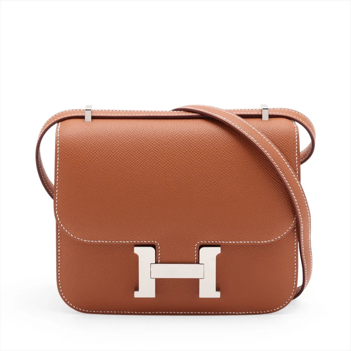 Hermès Constance 3 Mini 18 Miroir Veau Epsom Gold Silver Metal Fittings