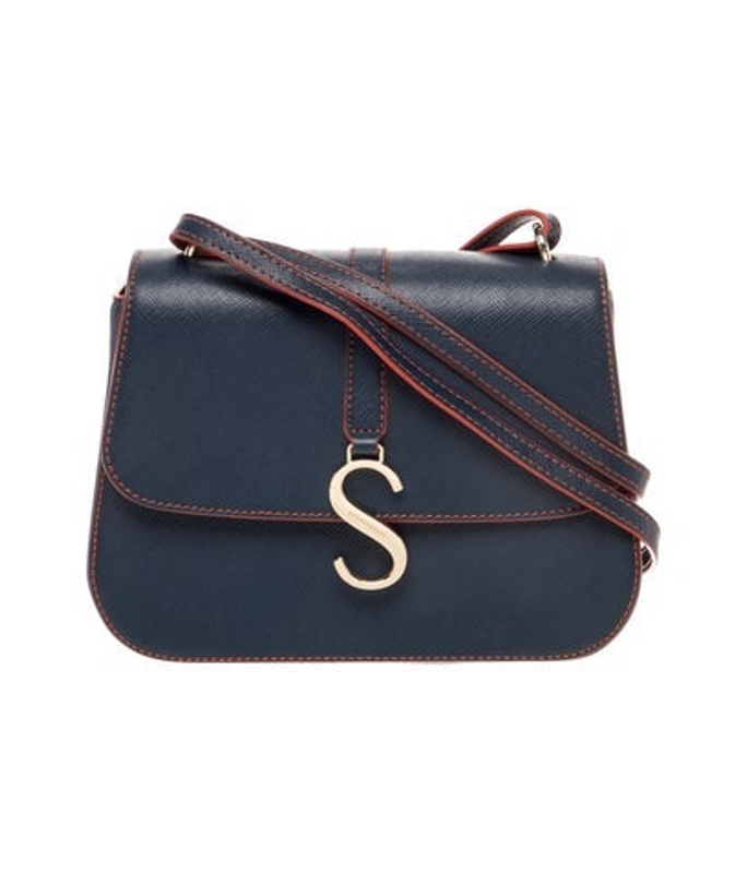 Strathberry Saffiano Leather Crossbody Bag