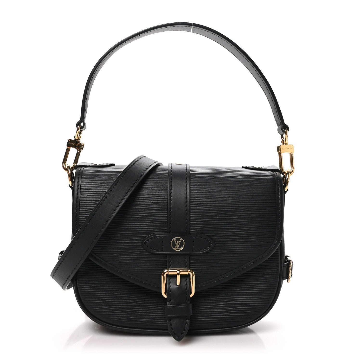 Louis Vuitton Epi Saumur BB Black