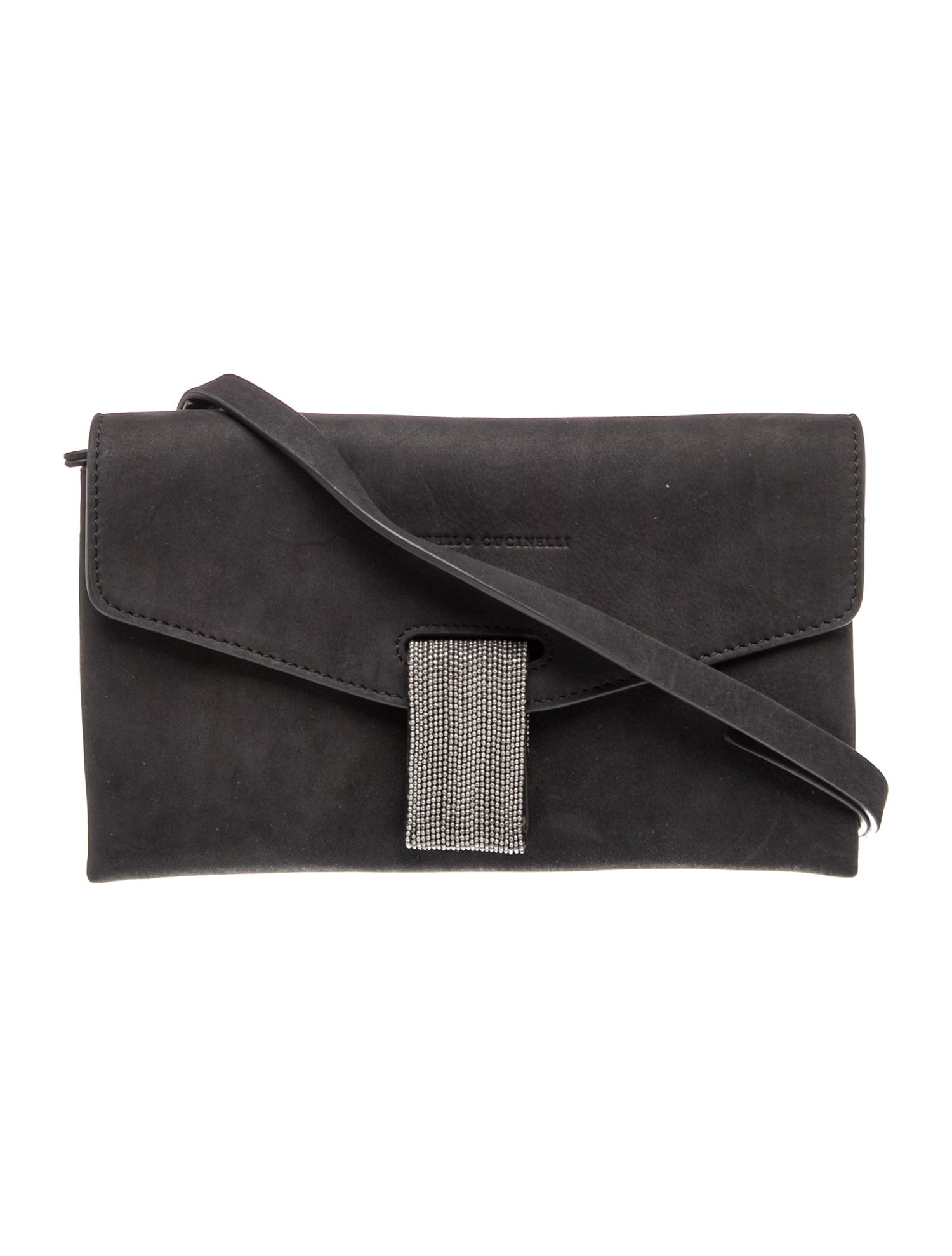 Brunello Cucinelli Leather Crossbody Bag w/ Tags