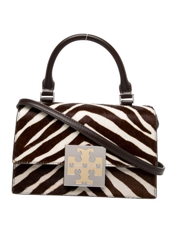Leather Top Handle Bag w/ Tags