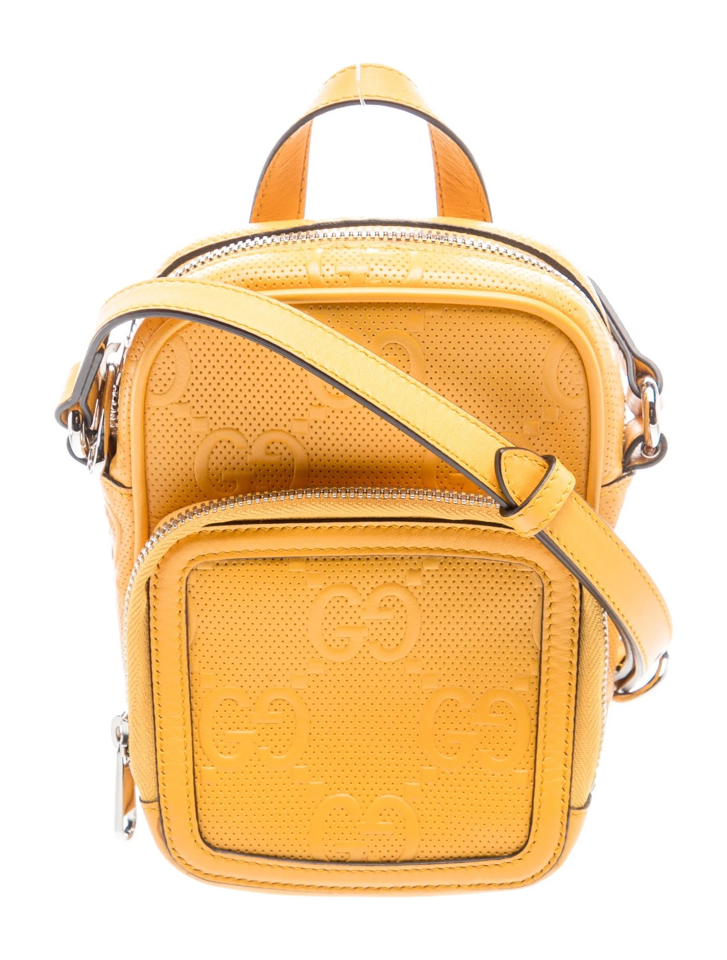GG Embossed Crossbody Bag