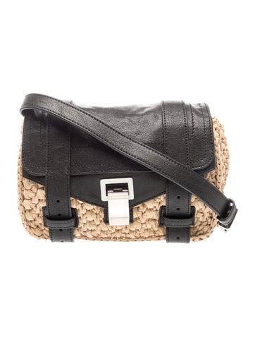 Raffia Crossbody Bag