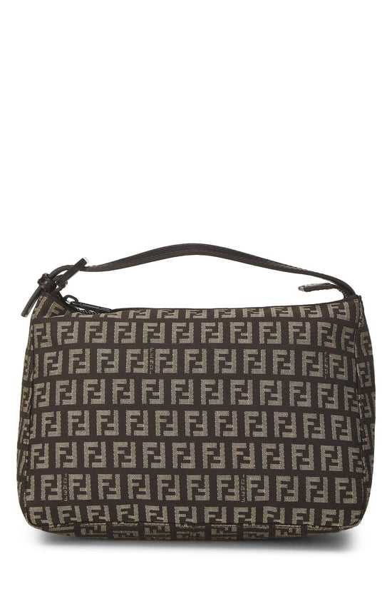 Brown Zucchino Canvas Handbag Mini