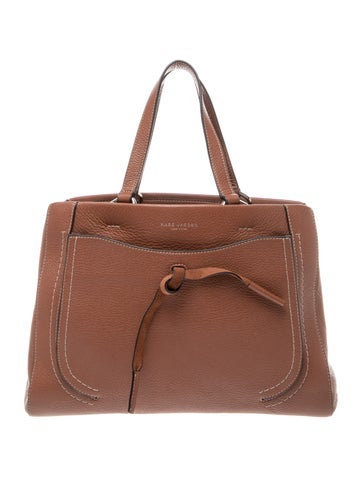 Leather Top Handle Bag