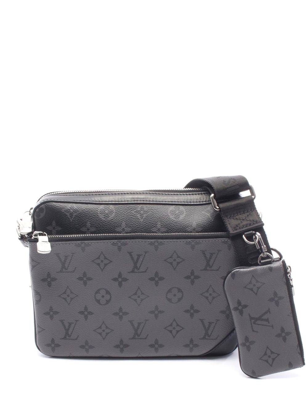 2020 Monogram Eclipse Trio Messenger crossbody bag