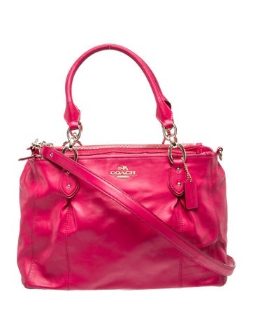 Leather Top Handle Bag