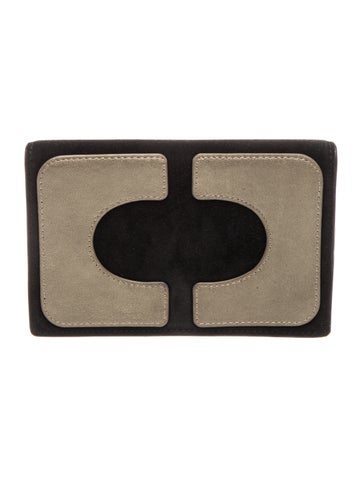 Suede Clutch