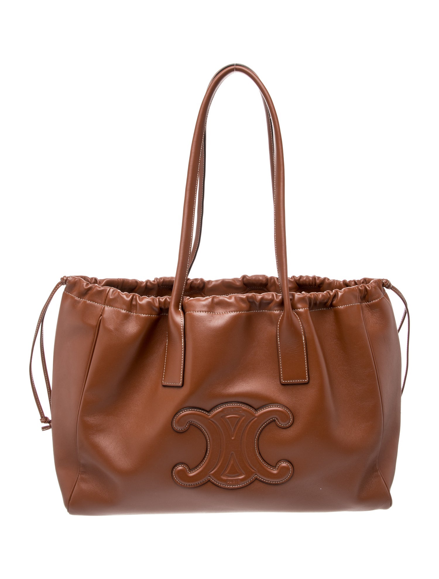 Triomphe Drawstring Cabas Medium