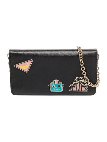 Saffiano Leather Crossbody Bag