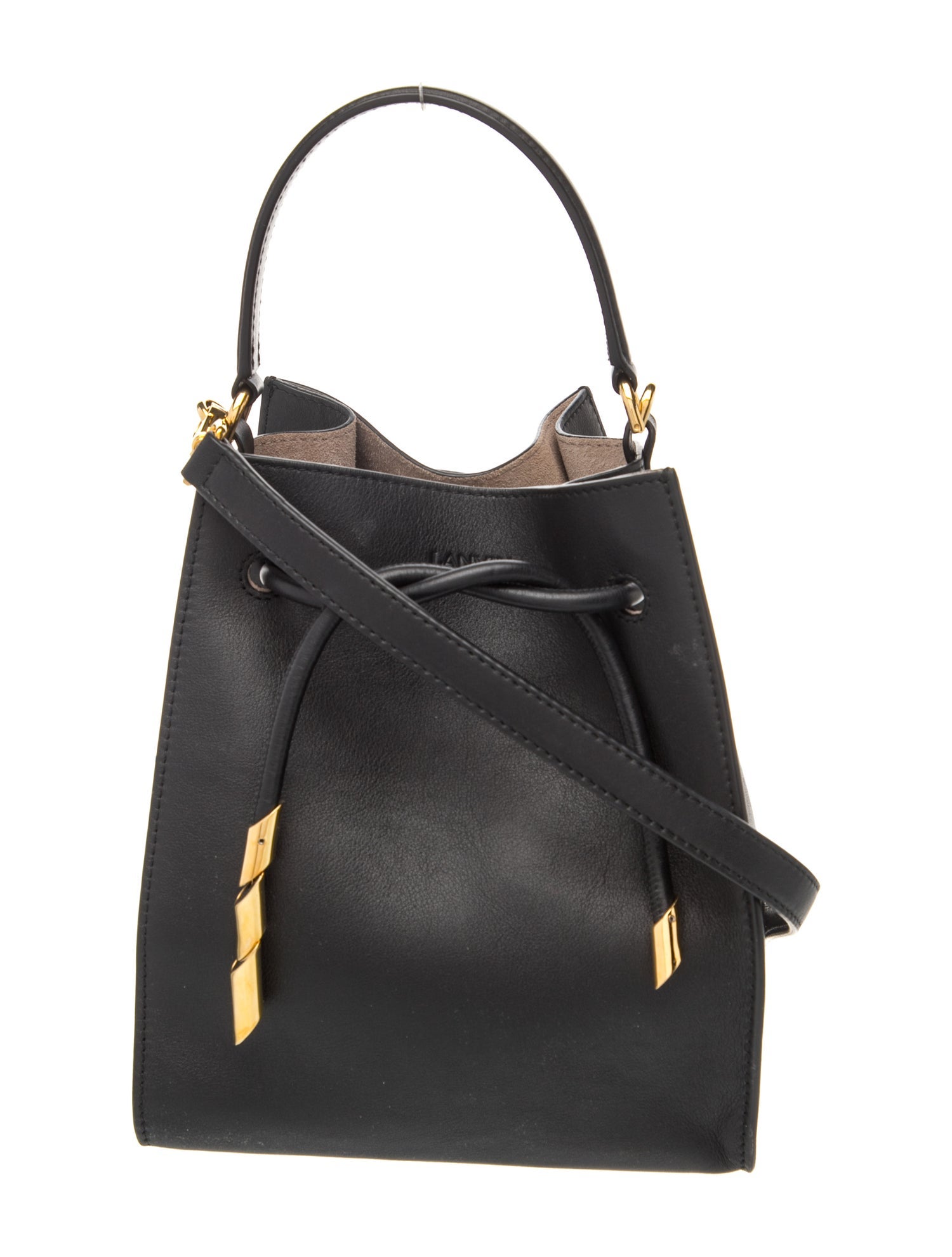 Leather Bucket Bag