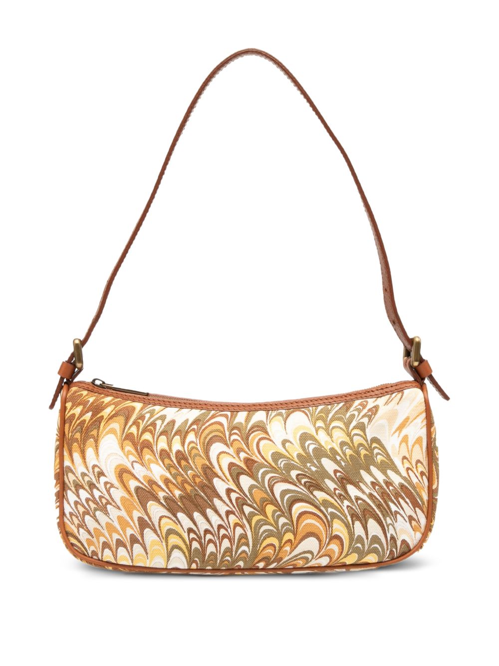 2000 Printed Canvas shoulder bag