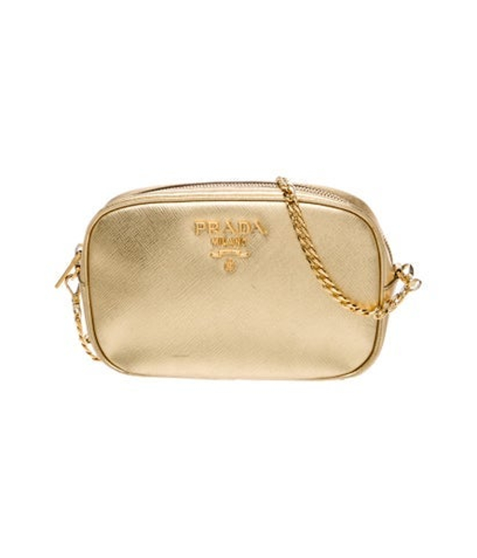 Prada Saffiano Lux Leather Clutch