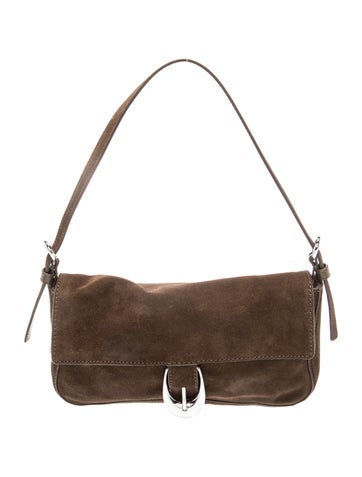 Suede Shoulder Bag