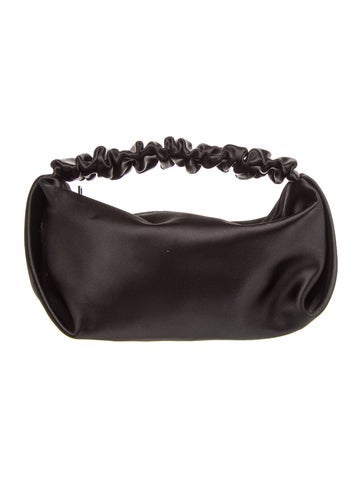 Satin Top Handle Bag