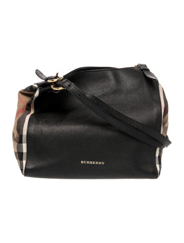 Exploded Check Shoulder Bag