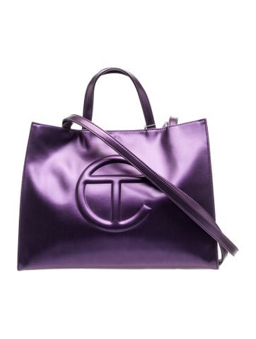Vegan Leather Shopping Tote