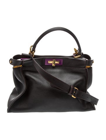 Leather Peekaboo Medium