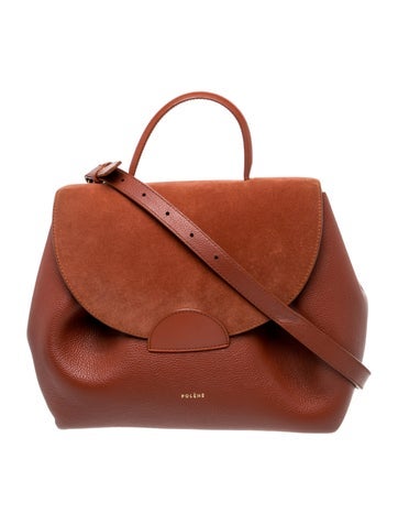 Leather Top Handle Bag