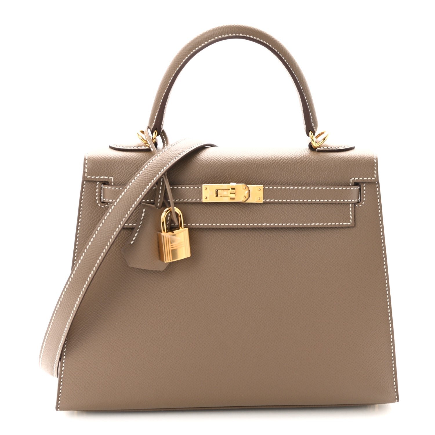 Hermes Epsom Kelly Sellier 25 Etoupe