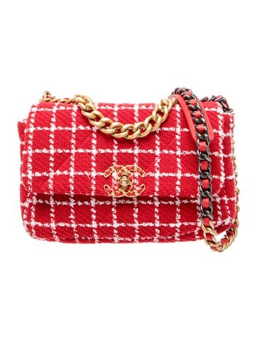 Medium Tweed 19 Flap Bag
