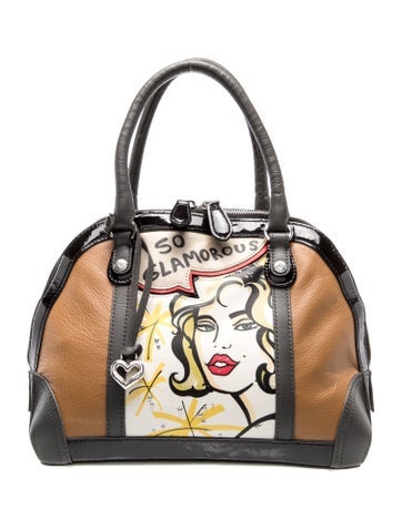 Leather Top Handle Bag