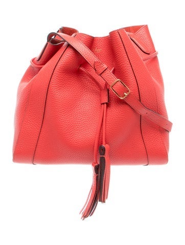Leather Bucket Bag