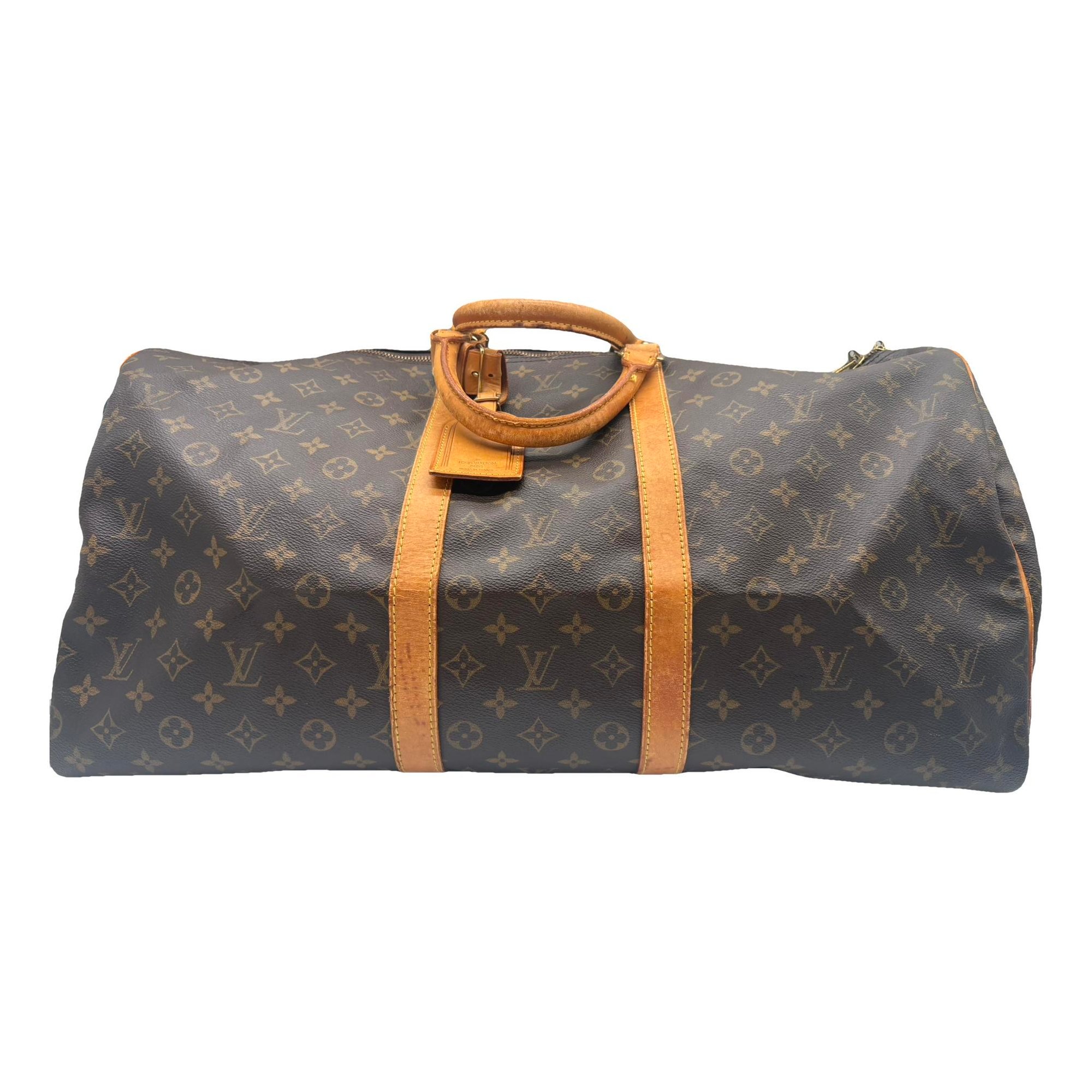 Louis Vuitton Keepall cloth travel bag