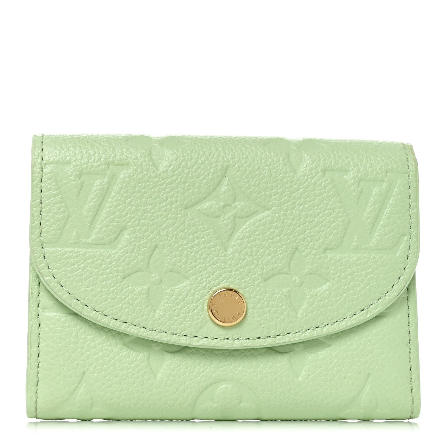 Louis Vuitton X TM Empreinte Monogram Rosalie Coin Purse Green Tea