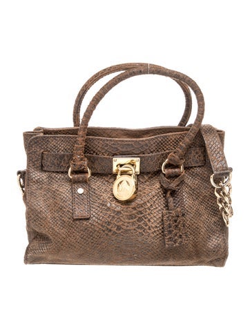 Leather Top Handle Bag