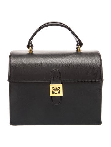 Leather Top Handle Bag